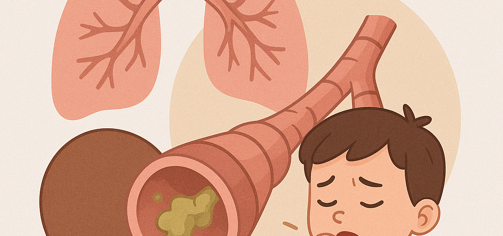 Imagem ilustrativa da bronquiolite